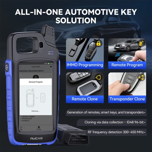 THINKCAR MUCAR KEY581 Key Programmer ALL-IN-ONE Professional Key Programming & OBDⅡ Diagnostic Tool