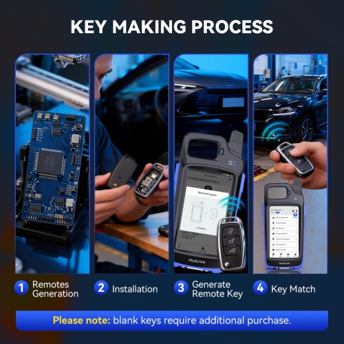 THINKCAR MUCAR KEY581 Key Programmer ALL-IN-ONE Professional Key Programming & OBDⅡ Diagnostic Tool