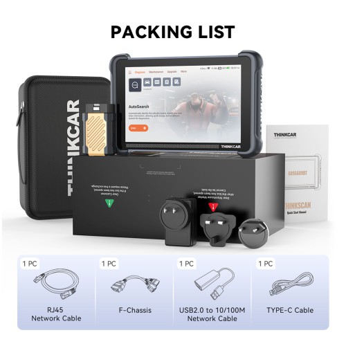 THINKCAR THINKSCAN 689BT Support CAN-FD & DoIP, OE-Level Full System Diagnostic, 35+ Maintenance Functions