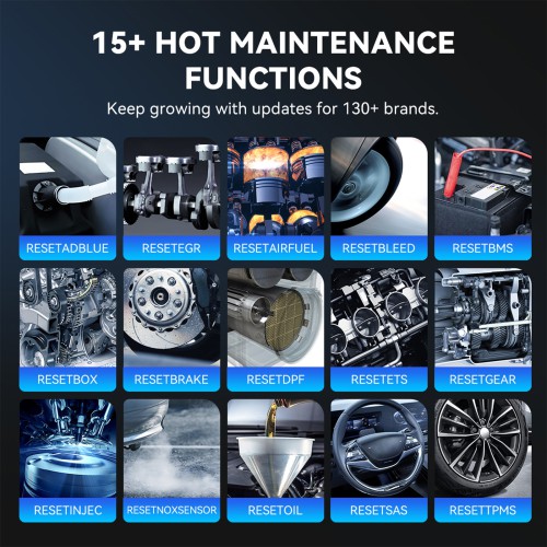 THINKCAR MUCAR 632 Diagnostic Scanner Supports 15+ Maintenance Functions, Full OBD2 Functions, Lifetime Free Update
