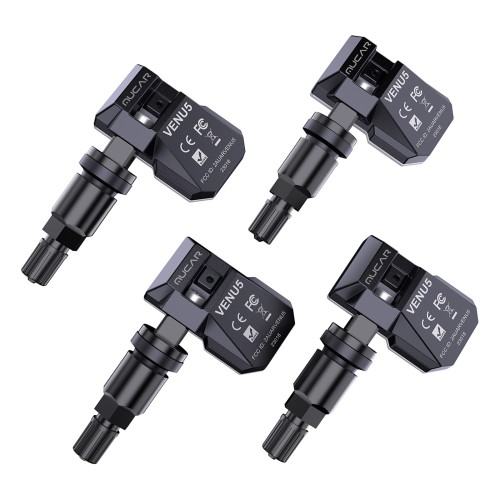 THINKCAR MUCAR VENU5 Tire Pressure Sensors Support 315MHz & 433MHz Dual Frequency 4PCS/Set.