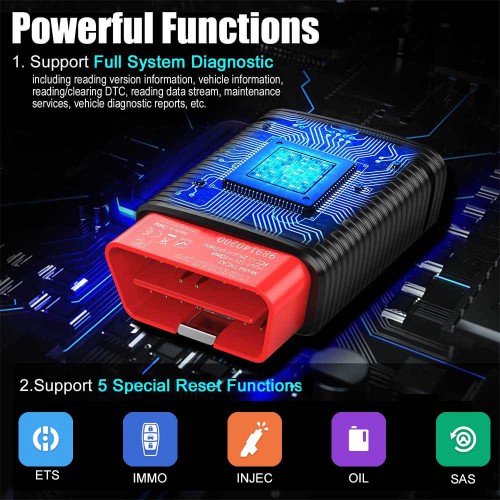 Originale ThinkCar Pro Nuovo Autodiagnosi 15 Funzione di Ripristino del Servizio Bluetooth OBD2 Scanner Professionale Easydiag