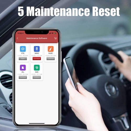 Originale ThinkCar Pro Nuovo Autodiagnosi 15 Funzione di Ripristino del Servizio Bluetooth OBD2 Scanner Professionale Easydiag