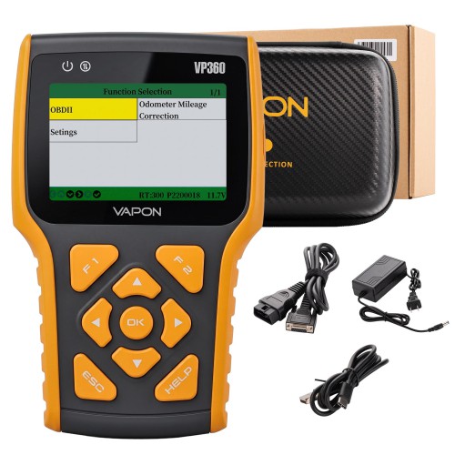 VAPON VP360 Strumento Professionale per Correzione Odometro e Diagnosi OBD2