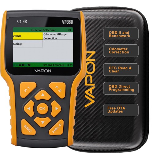 VAPON VP360 Strumento Professionale per Correzione Odometro e Diagnosi OBD2