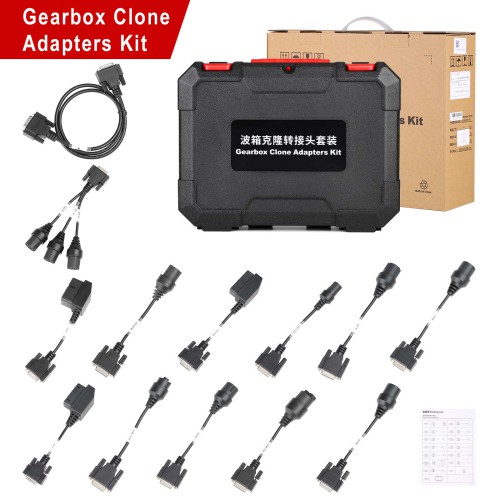 Launch X431 ECU TCU Programmer con Gearbox Connectors Package Multi-language Supporta Lingua Italiana