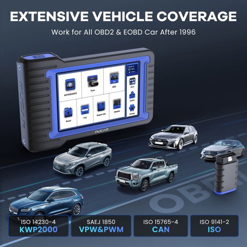 THINKCAR MUCAR VO7 OBD2 Scanner, Supports 28+ Reset Functions, OE-Level All-Systems Diagnostics, Lifetime Free Updates