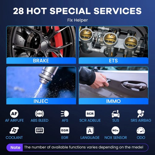 THINKCAR MUCAR VO7 OBD2 Scanner, Supports 28+ Reset Functions, OE-Level All-Systems Diagnostics, Lifetime Free Updates