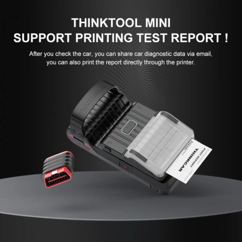 THINKCAR THINKTOOL MINI, Supports 28+ Languages, 28 Reset Functions, OE-level Full System Diagnostic