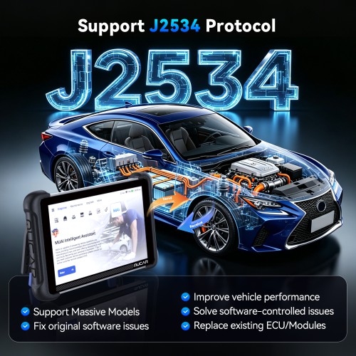 2026 MUCAR 892BT PRO Bi-directional AI Diagnostic Scanner Supports Topology CAN FD, DoIP, ECU Coding 35 Special Functions