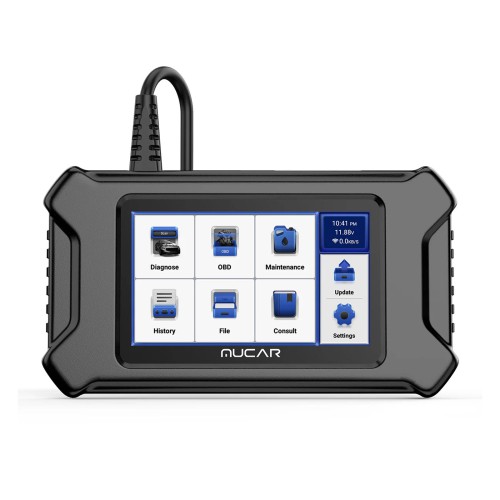 THINKCAR MUCAR CS6 Diagnostic Scanner Supports 6 System Diagnoses, 7 Reset Service Functions, Full OBD2 Functions