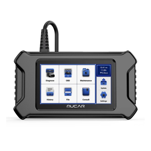 THINKCAR MUCAR CS4 Diagnostic Scanner Supports 4 System Diagnoses, 5 Reset Services, Full OBD2 Functions. 19 Languages