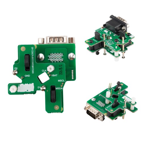 Xhorse XDNPVDGL Set Adattatori MQB49 per VW Audi Skoda Porsche - Lettura Senza Saldatura (Solder-Free) per Sistemi 5C 5D