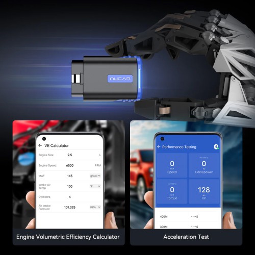 THINKCAR MUCAR DRIVERSCAN OBD2 Bluetooth Scanner Supports 15 Reset Functions, Full System Diagnostics, 12 Languages