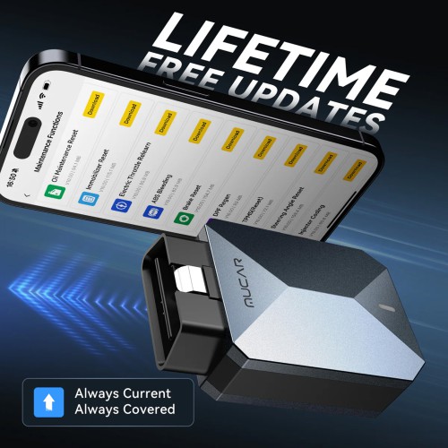 THINKCAR MUCAR BT200 MAX  AI-Powered Diagnostics Scanner Supports Full OBD2 Functions, 15+ Reset Services, CAN-FD & FCA