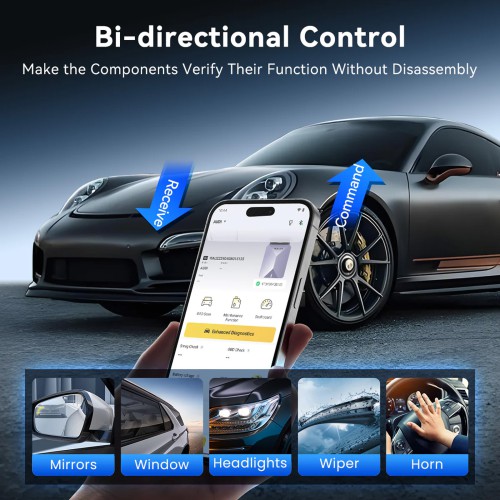 THINKCAR MUCAR BT200 MAX  AI-Powered Diagnostics Scanner Supports Full OBD2 Functions, 15+ Reset Services, CAN-FD & FCA