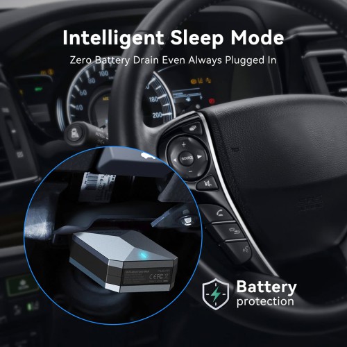 THINKCAR MUCAR BT200 MAX  AI-Powered Diagnostics Scanner Supports Full OBD2 Functions, 15+ Reset Services, CAN-FD & FCA