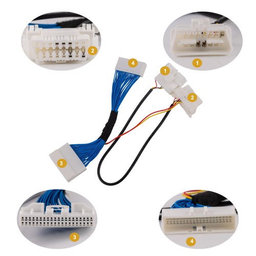 Keydiy Nissan Mitsubishi 40 PIN Gateway Adapter for KD-X4