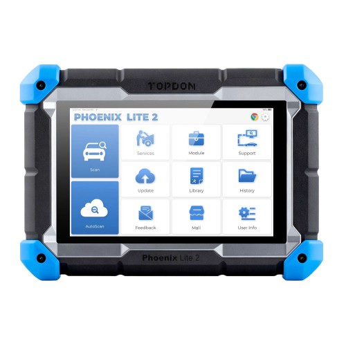 TOPDON Phoenix Lite2 OE-Level Scan Tool, 8", Bi-Directional Controls, 35 Service Functions