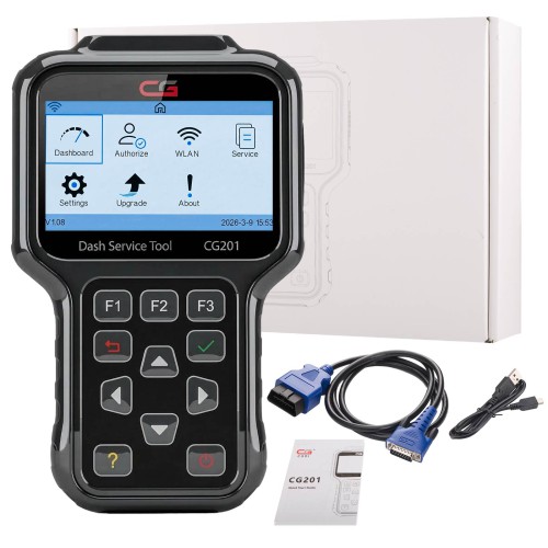 CGDI CG201 Professional Mileage Correction Tool - For Hyundai, Kia, & Dodge Dashboard Calibration Programmer Update Free Lifetime