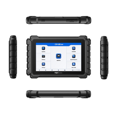 TOPDON ONE Moto Diagnostic Scanner for Motorcycles, ATVs and Marine Vehicles, Supports 2-Year Free Updates, 45 Languages