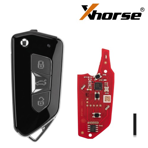 XHORSE XKGA84EN Second Generation Universal Remote Key 3 Buttons