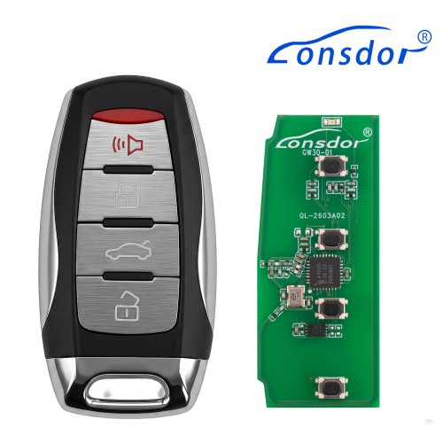 LONSDOR GW30-01 Remote Key 4 Buttons for Great Wall
