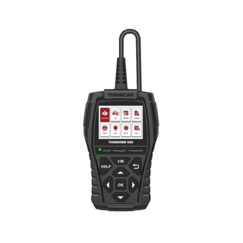 THINKCAR THINKOBD500 Handheld  OBD2 Engine Scanner, Supports Full OBD2 Diagnostics, Read/Erase Codes, Live Data, EVAP Test, Lifetime Free Updates