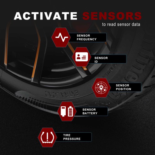 Autel MaxiTPMS TS508 TPMS Relearn Tool Upgraded of TS501/TS408 Program MX-Sensors (315/433 MHz) TPMS Reset Activate/Relearn