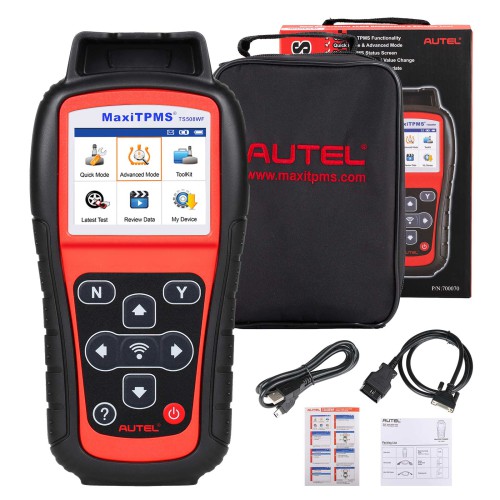 Autel MaxiTPMS TS508 TPMS Relearn Tool Upgraded of TS501/TS408 Program MX-Sensors (315/433 MHz) TPMS Reset Activate/Relearn
