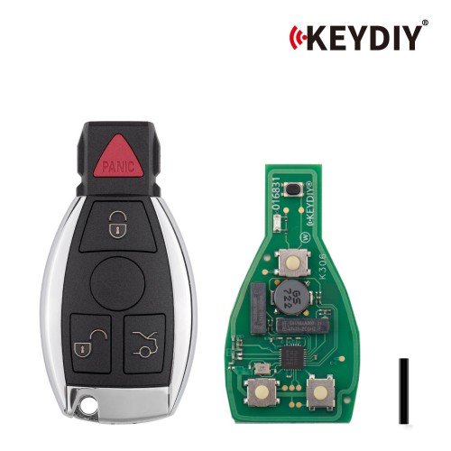 KEYDIY KD ZB31 Universal Smart Remote Key 3+1 Buttons for Benz Type 5pcs/Lot