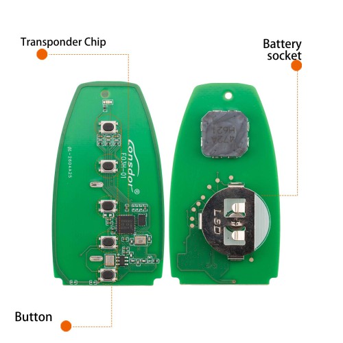 Lonsdor FO3H-0C Ford Style High Frequency Smart Key 902MHZ /868MHZ Supports ID46 ID49 Type