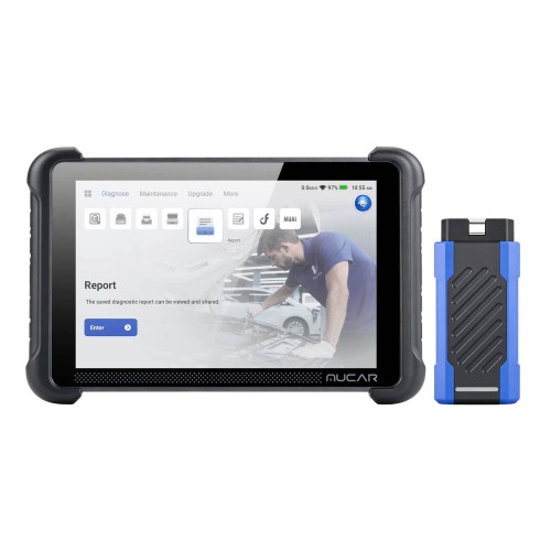 2026 MUCAR 892BT PRO Bi-directional AI Diagnostic Scanner Supports Topology CAN FD, DoIP, ECU Coding 35 Special Functions