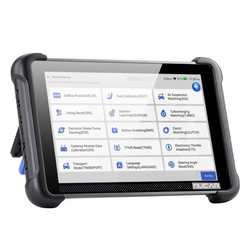 2026 MUCAR 892BT PRO Bi-directional AI Diagnostic Scanner Supports Topology CAN FD, DoIP, ECU Coding 35 Special Functions