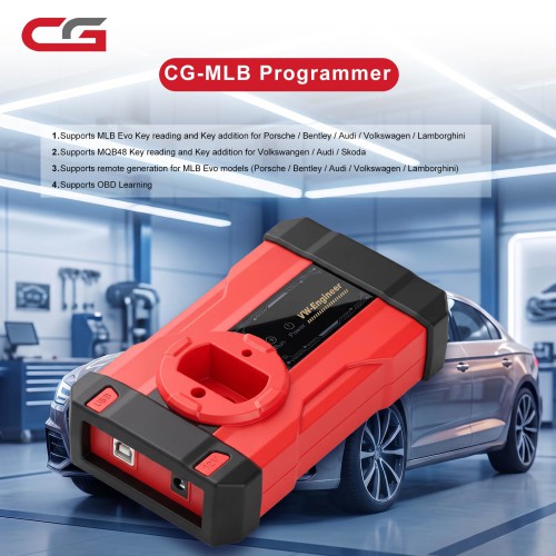 CGDI CG-MLB Programmatore Chiavi Supporta Aggiunta Chiavi, Lettura Dati, Generazione e Apprendimento OBD per MLB e MQB48