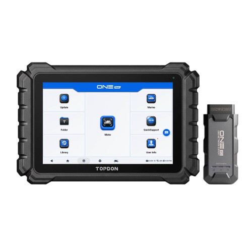 TOPDON ONE Moto Diagnostic Scanner for Motorcycles, ATVs and Marine Vehicles, Supports 2-Year Free Updates, 45 Languages