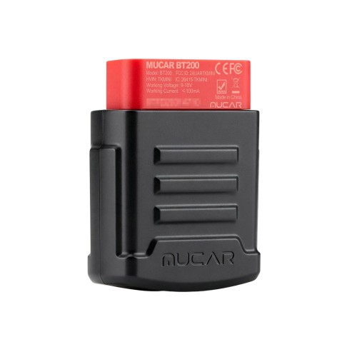 THINKCAR MUCAR BT200 Pro OBD2 Scanner Supports 15 Reset Services, Full OBD2 Functions, IOS/Android Bluetooth, 12 Languages