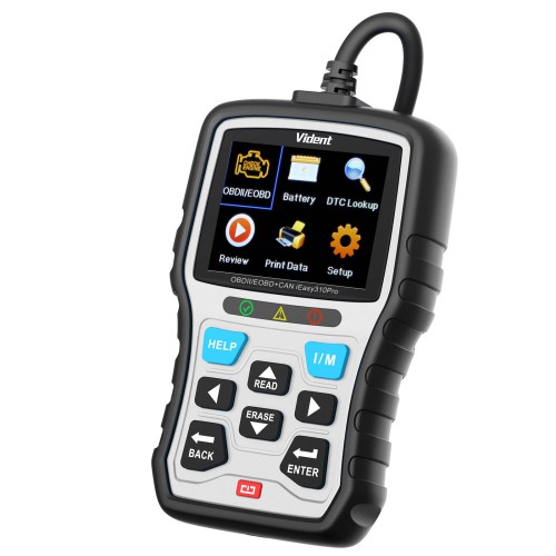 VIDENT iEasy310 Pro(Silver) Enhanced OBD2 Automotive Scanner Professional OBDII Code Reader Engine Fault Scan Tool Car Diagnostic Tool