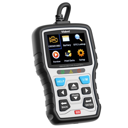 VIDENT iEasy310 Pro(Silver) Enhanced OBD2 Automotive Scanner Professional OBDII Code Reader Engine Fault Scan Tool Car Diagnostic Tool