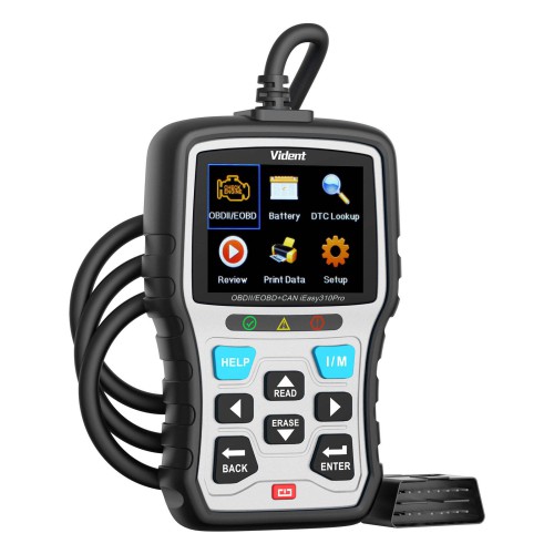 VIDENT iEasy310 Pro(Silver) Enhanced OBD2 Automotive Scanner Professional OBDII Code Reader Engine Fault Scan Tool Car Diagnostic Tool
