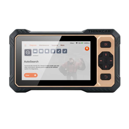 THINKCAR THINKSCAN 662 Four-system Diagnostic Scanner, Supports CAN FD & Auto VIN, 12 Reset Functions, 28+ Languages Lifetime Free Update