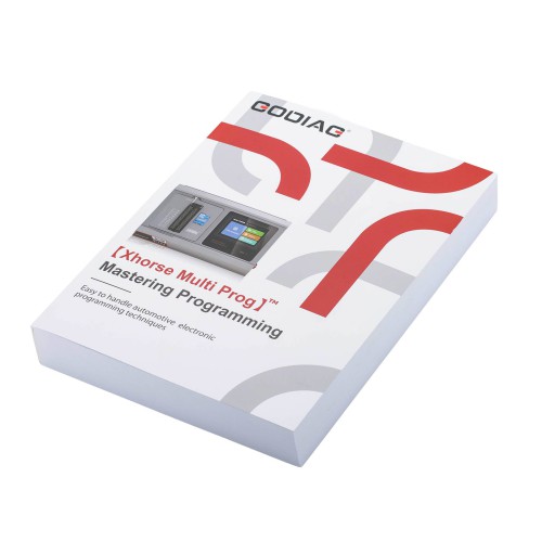 GODIAG Xhorse Multi Prog Mastering Programming BOOK