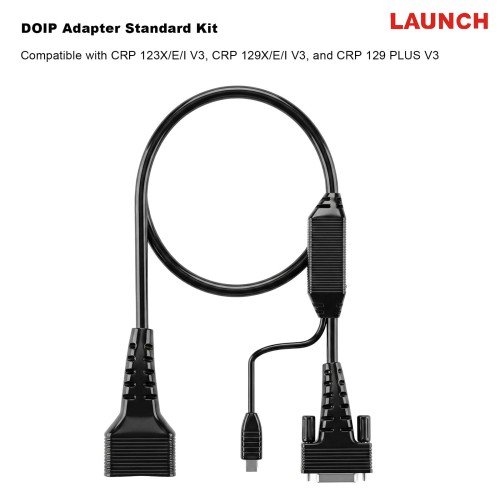 LAUNCH DOIP Adapter Standard Kit (Compatible with CRP 123X/E/I V3, CRP 129X/E/I V3, and CRP 129 PLUS V3)