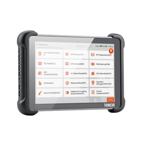 V1.2.4 THINKCAR THINKSCAN 689BT PRO Bluetooth Diagnostic Scanner with AI Function, Supports CANFD & DOIP & J2534, 35 Reset Functions,Topology Mapping
