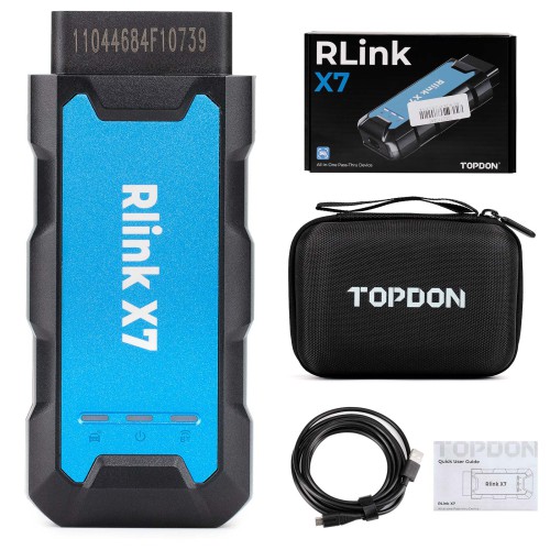 TOPDON RLink X7 J2534 Hardware Supports D-PDU, J2534, and DoIP Protocols