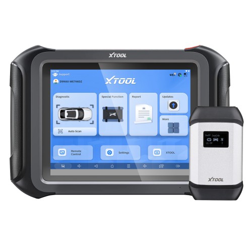 XTOOL D9 MAX OBD2 Scanner, Bidirectional Scan Tool with Topology Mapping, J2534 Reprogramming, 45+ Relearns, ECU Coding