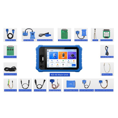 2026 Keydiy KD-X6 Programmatore di chiavi "All-in-One" (Versione Completa)