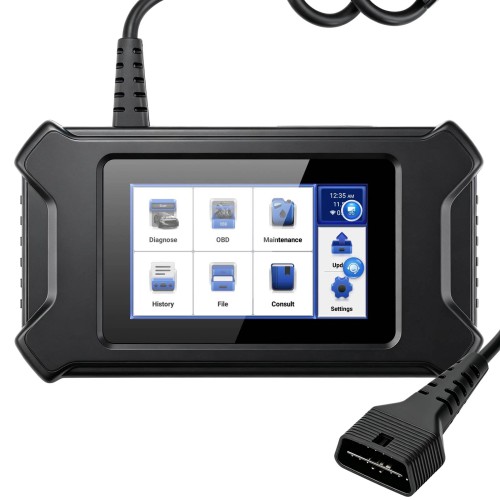 THINKCAR MUCAR CS90 Diagnostic Scanner Supports Engine System Diagnoses, 28 Reset Service Functions, ECM Diagnosis,  Full OBDII Diagnostics