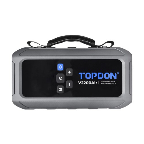 TOPDON V2200Air 2-in-1 2200 Peak Amp Jump Starter & Tire Inflator