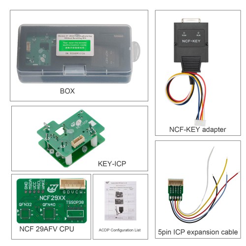 Yanhua Mini ACDP Module 47 License and Adapter for Jaguar Land rover (2018-) RFA Smart Key Copy